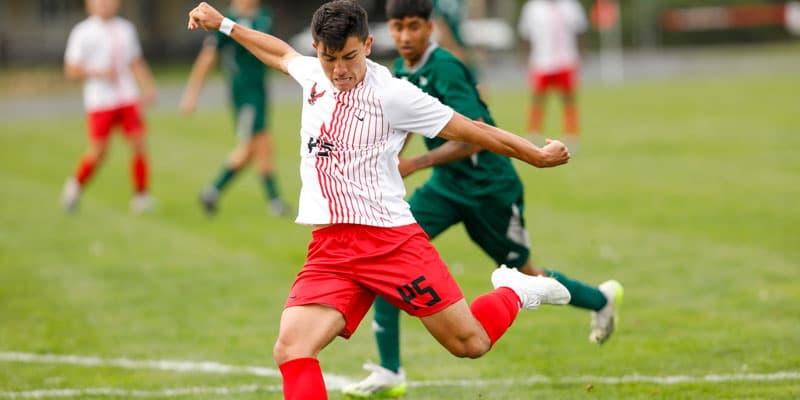 Male Soccer Game